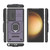 Samsung Galaxy S24 Ultra 5G Sliding Camshield TPU + PC Shockproof Phone Case with Holder - Purple Samsung Galaxy S24 Ultra 5G Sliding Camshield TPU + PC Shockproof Phone Case with Holder - Purple