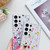 Samsung Galaxy S24 Ultra 5G Spring Garden Epoxy TPU Phone Case - F05 Pink and White Flowers