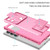 Samsung Galaxy S24 Ultra 5G Stereoscopic Holder Sliding Camshield Phone Case - Pink