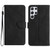 Samsung Galaxy S24 Ultra 5G Stitching Embossed Leather Phone Case - Black