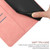 Samsung Galaxy S24 Ultra 5G Stitching Embossed Leather Phone Case - Pink