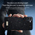 Samsung Galaxy S24 Ultra 5G SULADA Glittery TPU + Handmade Leather Phone Case - Colorful