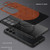 Samsung Galaxy S24 Ultra 5G SULADA Stitching Leather MagSafe Magnetic Phone Case - Orange