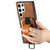 Samsung Galaxy S24 Ultra 5G Suteni H13 Card Wallet Wrist Strap Holder PU Phone Case - Brown