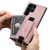 Samsung Galaxy S24 Ultra 5G Suteni H13 Litchi Leather Wrist Strap Wallet Back Phone Case - Pink