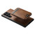 Samsung Galaxy S24 Ultra 5G Suteni H15 MagSafe Oil Eax Leather Detachable Wallet Back Phone Case - Khaki