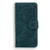 Samsung Galaxy S24 Ultra 5G Tiger Embossing Pattern Flip Leather Phone Case - Green