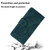 Samsung Galaxy S24 Ultra 5G Tiger Embossing Pattern Flip Leather Phone Case - Green