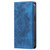 Samsung Galaxy S24 Ultra 5G Totem Embossed Magnetic Leather Phone Case - Blue