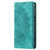 Samsung Galaxy S24 Ultra 5G Totem Embossed Magnetic Leather Phone Case - Green