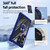 Samsung Galaxy S24 Ultra 5G TPU + PC Lens Protection Phone Case with Ring Holder - Blue Samsung Galaxy S24 Ultra 5G TPU + PC Lens Protection Phone Case with Ring Holder - Blue