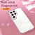 Samsung Galaxy S24 Ultra 5G Transparent Plating Fine Hole Phone Case - Silver