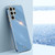 Samsung Galaxy S24 Ultra 5G XINLI Straight Edge 6D Electroplate TPU Phone Case - Celestial Blue