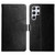 Samsung Galaxy S24 Ultra 5G Y-shaped Pattern Flip Leather Phone Case - Black