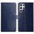 Samsung Galaxy S24 Ultra 5G Y-shaped Pattern Flip Leather Phone Case - Blue
