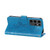 Samsung Galaxy S24 Ultra 7-petal Flowers Embossing Leather Phone Case - Blue