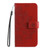 Samsung Galaxy S24 Ultra 7-petal Flowers Embossing Leather Phone Case - Red