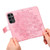 Samsung Galaxy S24 Ultra 7-petal Flowers Embossing Leather Phone Case - Rose Gold