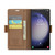 Samsung Galaxy S24 Ultra CaseMe 023 Butterfly Buckle Litchi Texture RFID Anti-theft Leather Phone Case - Brown
