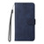 Samsung Galaxy S24 Ultra Classic Calf Texture Flip Leather Phone Case - Blue