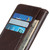 Samsung Galaxy S24 Ultra Copper Buckle Nappa Texture Leather Phone Case - Coffee