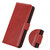 Samsung Galaxy S24 Ultra Crazy Horse Top Layer Cowhide Leather Phone Case - Red