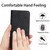 Samsung Galaxy S24 Ultra Diamond Splicing Skin Feel Magnetic Leather Phone Case - Black