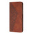 Samsung Galaxy S24 Ultra Diamond Splicing Skin Feel Magnetic Leather Phone Case - Brown