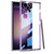 Samsung Galaxy S24 Ultra GKK Plating Transparent TPU Phone Case, Without pen - Purple