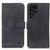 Samsung Galaxy S24 Ultra KHAZNEH Retro Texture Horizontal Flip Leather Phone Case - Black