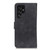 Samsung Galaxy S24 Ultra KHAZNEH Retro Texture Horizontal Flip Leather Phone Case - Black