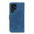 Samsung Galaxy S24 Ultra KHAZNEH Retro Texture Horizontal Flip Leather Phone Case - Blue