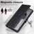 Samsung Galaxy S24 Ultra LC.IMEEKE RFID Anti-theft Leather Phone Case - Black