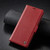 Samsung Galaxy S24 Ultra LC.IMEEKE Skin-friendly Card Slots Leather Phone Case - Red