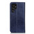 Samsung Galaxy S24 Ultra Magnetic Crazy Horse Texture Leather Phone Case - Blue