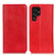 Samsung Galaxy S24 Ultra Magnetic Crazy Horse Texture Leather Phone Case - Red