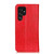 Samsung Galaxy S24 Ultra Magnetic Crazy Horse Texture Leather Phone Case - Red