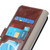 Samsung Galaxy S24 Ultra Retro Crazy Horse Texture Leather Phone Case - Brown