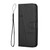 Samsung Galaxy S24 Ultra Stitching Calf Texture Buckle Leather Phone Case - Black
