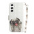 Samsung Galaxy S24+ 5G 3D Colored Horizontal Flip Leather Phone Case - Pug