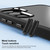 Samsung Galaxy S24+ 5G Anti-fingerprint Highly Transparent PC Phone Case - Black