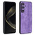 Samsung Galaxy S24+ 5G AZNS 3D Embossed Skin Feel Phone Case - Purple