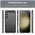 Samsung Galaxy S24+ 5G Brushed Texture Carbon Fiber TPU Phone Case - Black