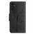 Samsung Galaxy S24+ 5G Butterfly Embossed Flip Leather Phone Case - Black
