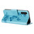 Samsung Galaxy S24+ 5G Butterfly Embossed Flip Leather Phone Case - Blue