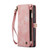 Samsung Galaxy S24+ 5G CaseMe 008 Detachable Multifunctional Leather Phone Case - Pink