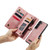 Samsung Galaxy S24+ 5G CaseMe 008 Detachable Multifunctional Leather Phone Case - Pink