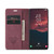 Samsung Galaxy S24+ 5G CaseMe 013 Multifunctional Horizontal Flip Leather Phone Case - Wine Red Samsung Galaxy S24+ 5G CaseMe 013 Multifunctional Horizontal Flip Leather Phone Case - Wine Red