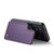 Samsung Galaxy S24+ 5G CaseMe C22 PC+TPU Business Style RFID Anti-theft Leather Phone Case - Purple