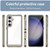 Samsung Galaxy S24+ 5G Colorful Series Acrylic + TPU Phone Case - Transparent Grey